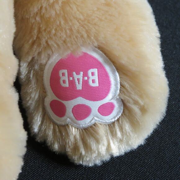 BABW Plush Light Brown Bunny, Floppy Pink Ears & Paws Stuffed Animal Soft Toy - Picture 6 of 16
